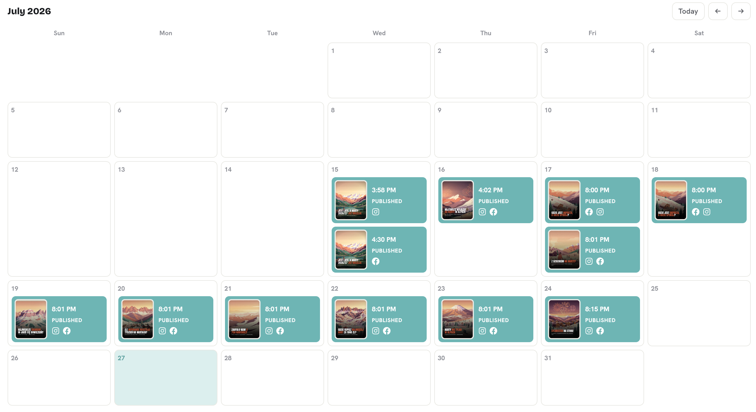 Scheduling